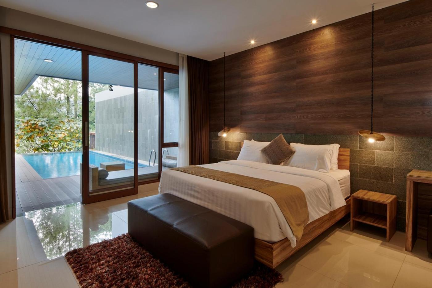 Anindya Hill View Villa 7 Bedrooms With A Private Swimming Pool Бандунг Экстерьер фото