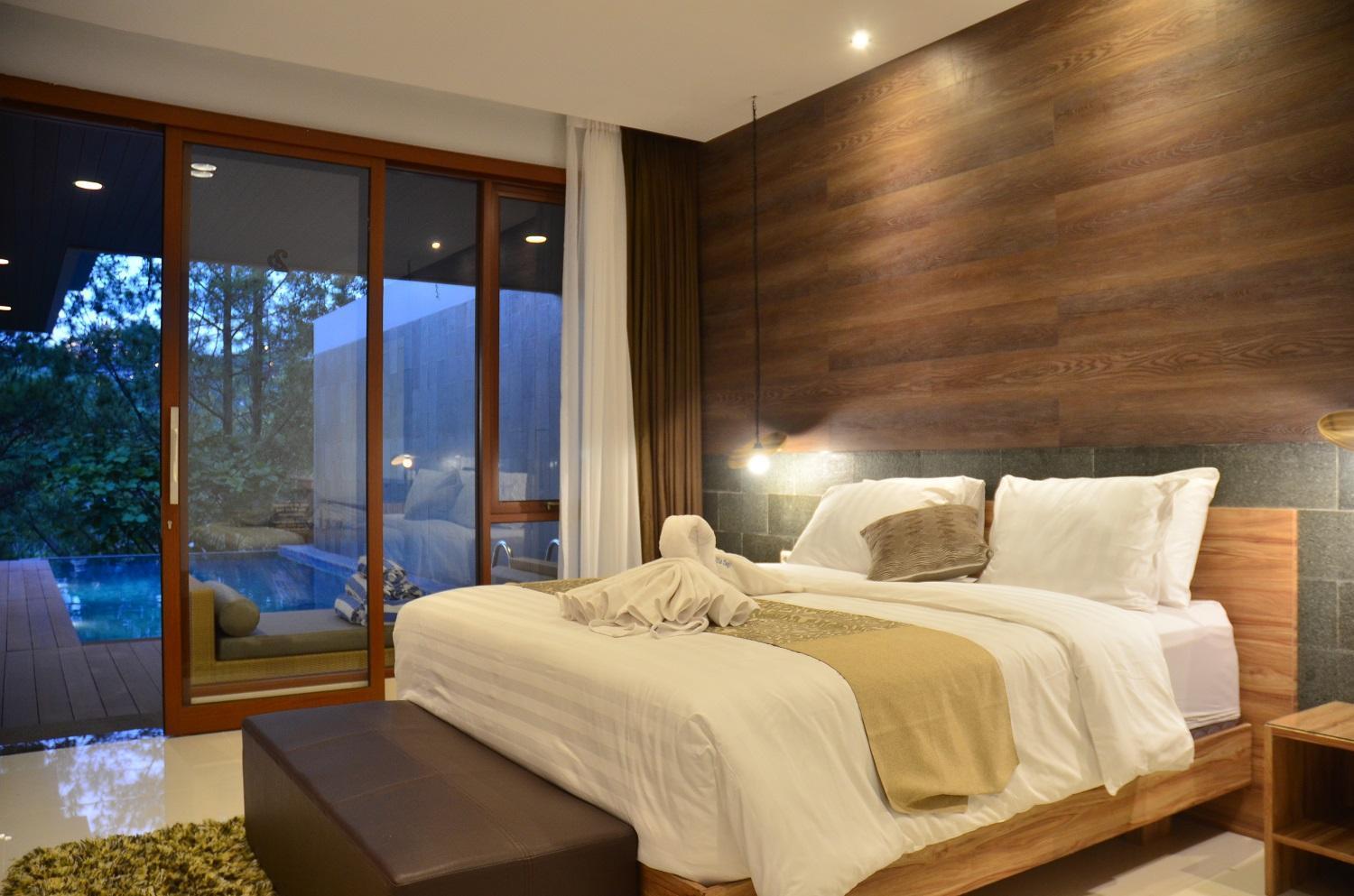 Anindya Hill View Villa 7 Bedrooms With A Private Swimming Pool Бандунг Экстерьер фото